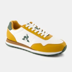 Cheap Le Coq Sportif ASTRA_2Chaussures jaune moutarde ASTRA_2 Unisexe Opticalwhite/incagold