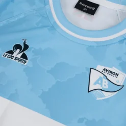 Shop Le Coq Sportif Aviron Bayonnais - tenue de matchT-shirt Enfant Flyblue/newopticalwhite