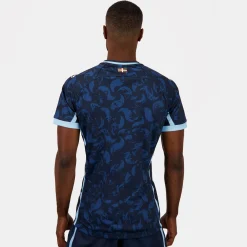Sale Le Coq Sportif Aviron Bayonnais - tenue de matchMaillot pro Away officiel Aviron Bayonnais Bluenavy