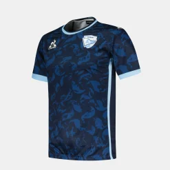 Sale Le Coq Sportif Aviron Bayonnais - tenue de matchMaillot pro Away officiel Aviron Bayonnais Bluenavy