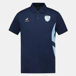 Fashion Le Coq Sportif Aviron BayonnaisPolo Unisexe Dressblues