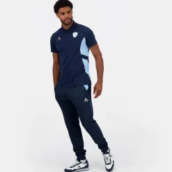Fashion Le Coq Sportif Aviron BayonnaisPolo Unisexe Dressblues