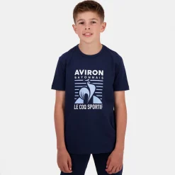 Cheap Le Coq Sportif Aviron BayonnaisT-shirt Enfant Dressblues