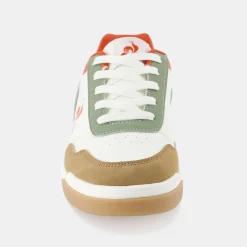 Store Le Coq Sportif CHAUSSURES ADOChaussures COURT BREAKER ado Opticalwhite/orange