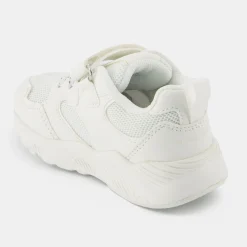 Cheap Le Coq Sportif CHAUSSURES BÉBÉChaussures à scratch blanches RUNNER bébé