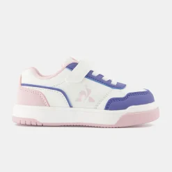 Clearance Le Coq Sportif CHAUSSURES BÉBÉChaussures à scratch roses COURT BREAKER bébé