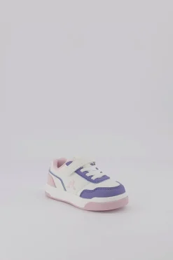 Clearance Le Coq Sportif CHAUSSURES BÉBÉChaussures à scratch roses COURT BREAKER bébé