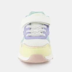 Sale Le Coq Sportif CHAUSSURES ENFANTChaussures multicolore à scratch RUNNER enfant Opticalwhite/pink