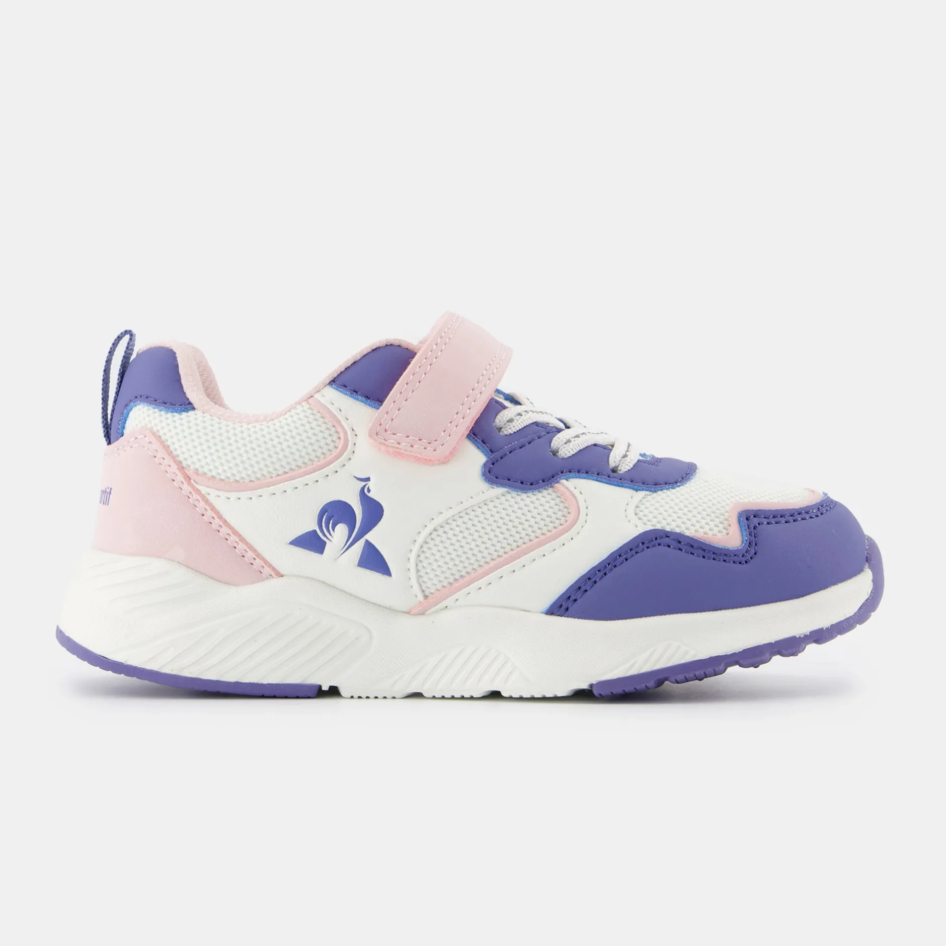 Best Le Coq Sportif CHAUSSURES ENFANTChaussures roses et violettes RUNNER enfant Opticalwhite/purple