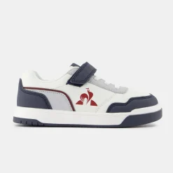 Clearance Le Coq Sportif CHAUSSURES ENFANTChaussures COURT BREAKER enfant Opticalwhite/darkslate