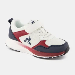 Cheap Le Coq Sportif CHAUSSURES ENFANTChaussures à scratch rouges et bleues R500_2 Enfant Opticalwhite/n.droplet