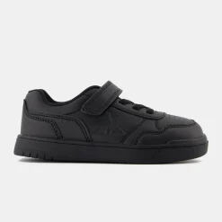 New Le Coq Sportif CHAUSSURES ENFANTChaussures à scratch noires COURT BREAKER enfant Tripleblack