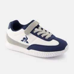 Store Le Coq Sportif CHAUSSURES ENFANTChaussures à scratch VELOCE I enfant Opticalwhite/moonlitocean