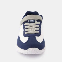 Store Le Coq Sportif CHAUSSURES ENFANTChaussures à scratch VELOCE I enfant Opticalwhite/moonlitocean