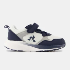 Online Le Coq Sportif CHAUSSURES ENFANTChaussures à scratch bleues marine R500_2 enfant Opticalwhite/moonlitocean