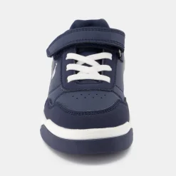 Outlet Le Coq Sportif CHAUSSURES ENFANTChaussures à scratch COURT BREAKER enfant Moonlitocean/silver