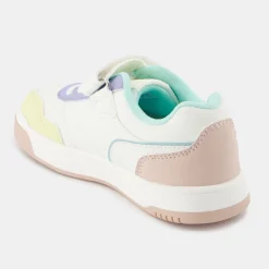 Shop Le Coq Sportif CHAUSSURES ENFANTChaussures multicolores COURT BREAKER enfant Opticalwhite/pink