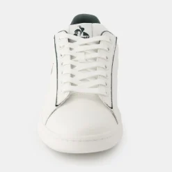 New Le Coq Sportif Chaussures LCS COURT CLEAN Homme Opticalwhite/trekkinggreen