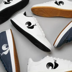 Sale Le Coq Sportif Chaussures LCS COURT ROOSTER Homme Opticalwhite/black