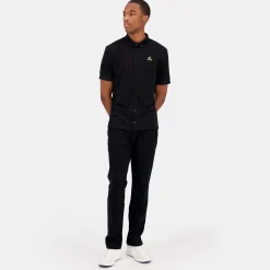 Clearance Le Coq Sportif Coq d'orChemise manches courtes Homme Black