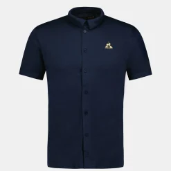 Online Le Coq Sportif Coq d'orChemise manches courtes Homme Darkvelvet