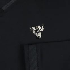 Online Le Coq Sportif Coq d'orPolo col zippé Homme en interlock 240g coton Black