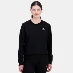 Best Sale Le Coq Sportif Coq d'OrSweat col rond Femme