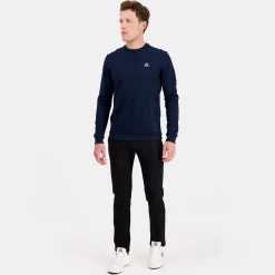Best Sale Le Coq Sportif Coq d'orSweat col rond Homme Darkvelvet