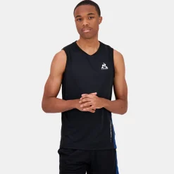 Shop Le Coq Sportif Débardeur Homme Black