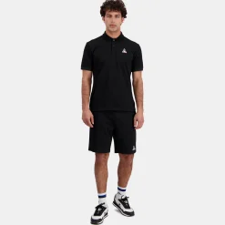 Shop Le Coq Sportif EssentielsPolo Homme Black