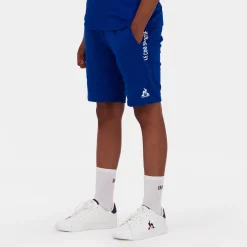 Best Le Coq Sportif EssentielsShort Enfant Bleuelectro