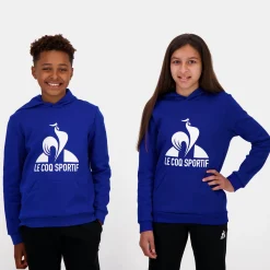 Hot Le Coq Sportif EssentielsSweat à capuche Enfant Bleuelectro