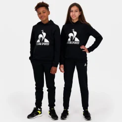 Outlet Le Coq Sportif EssentielsSweat à capuche Enfant Black