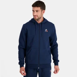 Discount Le Coq Sportif EssentielsSweat zippé à capuche Homme Dressblues