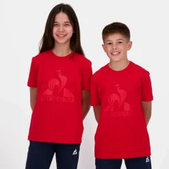 Store Le Coq Sportif EssentielsT-shirt Enfant Purrouge