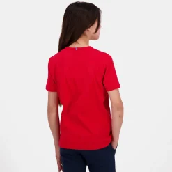 Store Le Coq Sportif EssentielsT-shirt Enfant Purrouge