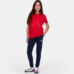 Store Le Coq Sportif EssentielsT-shirt Enfant Purrouge