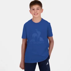 Fashion Le Coq Sportif EssentielsT-shirt Enfant Bleuperf