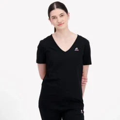 New Le Coq Sportif EssentielsT-shirt Femme Black