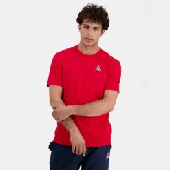 Online Le Coq Sportif EssentielsT-shirt Homme Purrouge