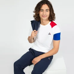 Flash Sale Le Coq Sportif EssentielsT-shirt Unisexe N.o.w/b.electro/rougeelectro