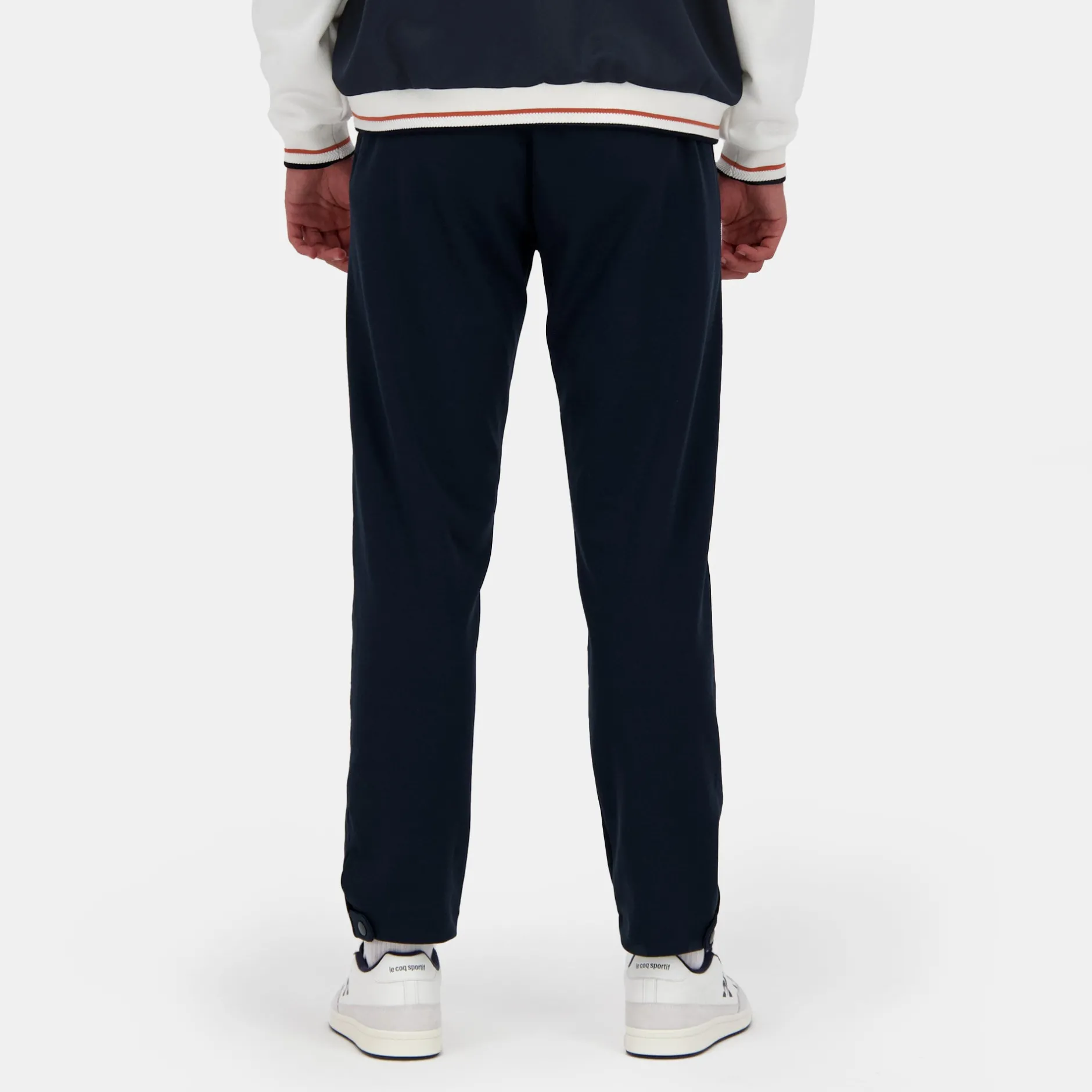 Sale Le Coq Sportif HéritagePantalon Fit Straight Bleu foncé Homme Skycaptain