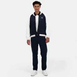 Sale Le Coq Sportif HéritagePantalon Fit Straight Bleu foncé Homme Skycaptain