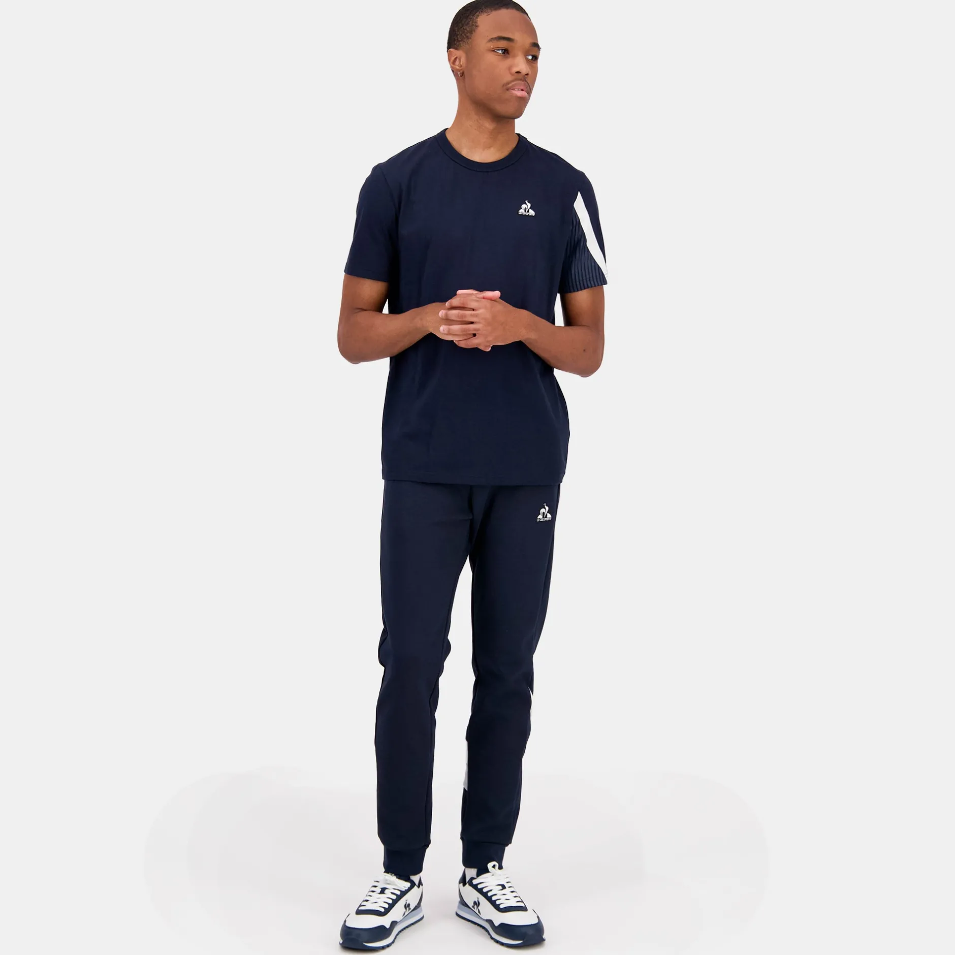 Flash Sale Le Coq Sportif HéritagePantalon Slim Bleu marine Homme