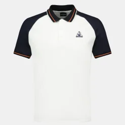 Fashion Le Coq Sportif HéritagePolo Homme Marshmallow/skycaptain