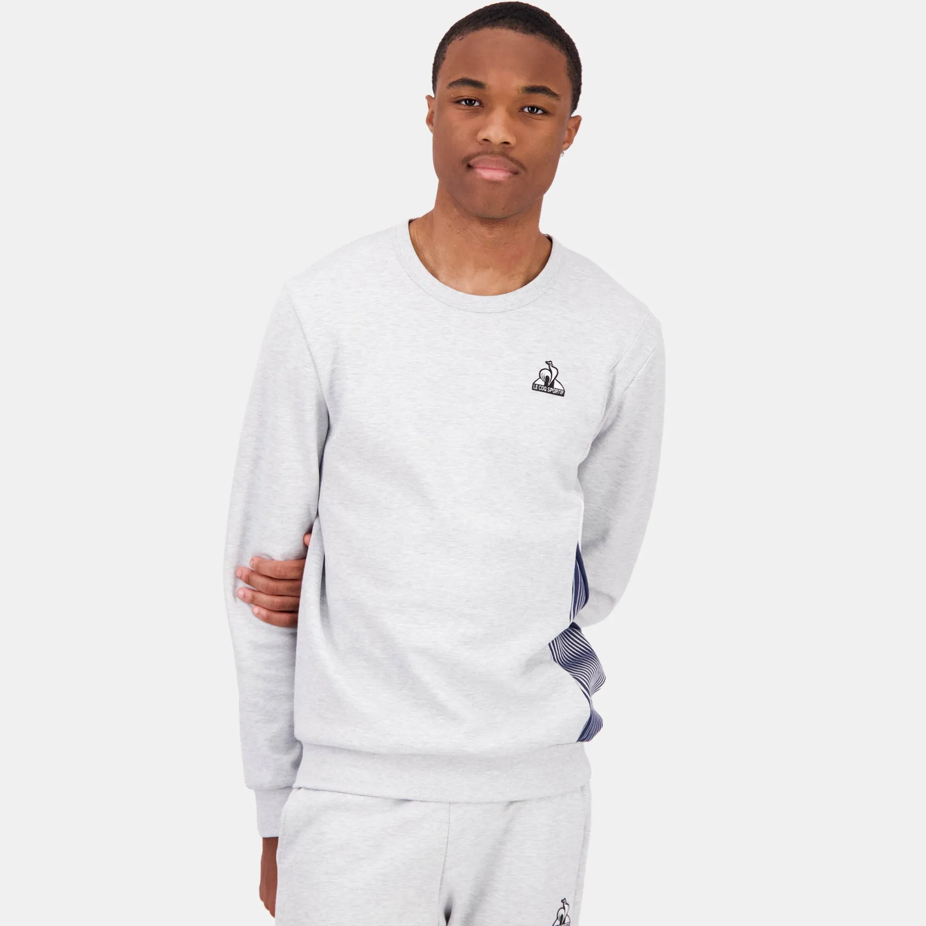 Fashion Le Coq Sportif HéritageSweat col rond Homme