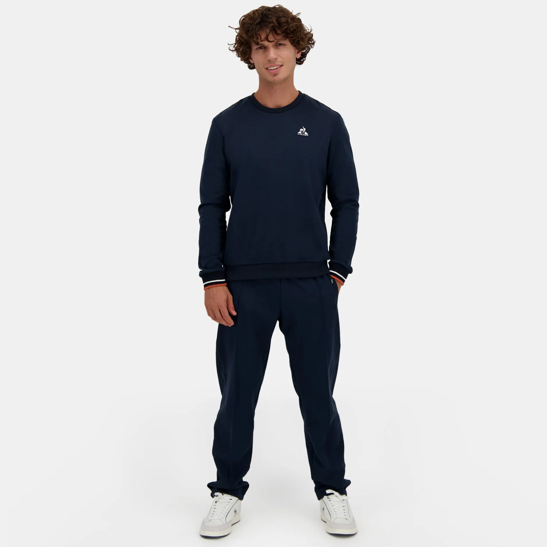 Sale Le Coq Sportif HéritageSweat col rond Homme