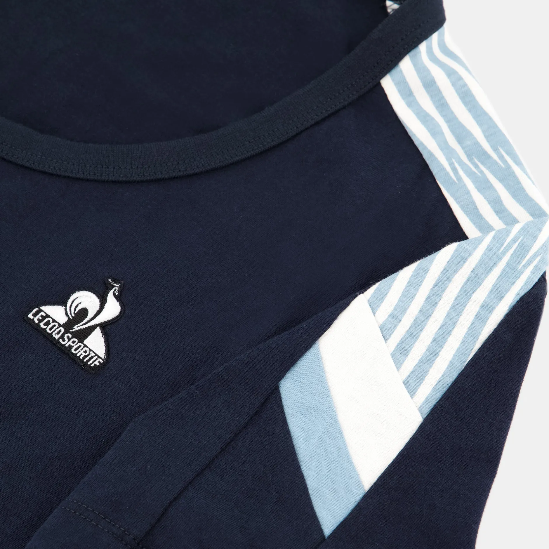 Outlet Le Coq Sportif HéritageT-shirt Femme Skycaptain