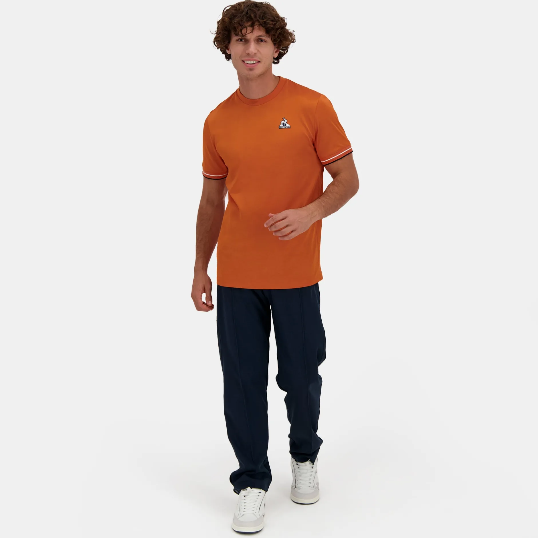 Store Le Coq Sportif HéritageT-shirt Homme Apricotorange