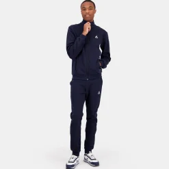 Discount Le Coq Sportif HéritageVeste zippée bleue marine Homme